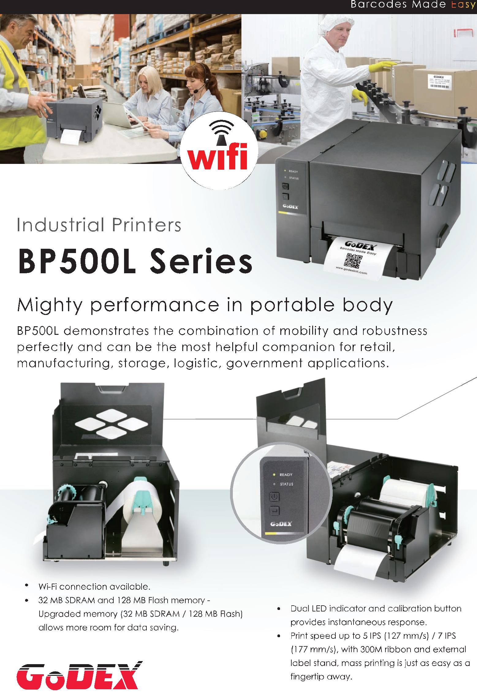 Printerbarcode BP500